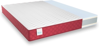 Nalui Gredos viskoelastische Matratze, wendbar, 75x180 cm, mit Visconfort-System, Stretchgewebe und atmungsaktivem 3D-Gewebe, Höhe: ± 21 cm, mittlere bis hohe Festigkeit, anpassbar, hergestellt in