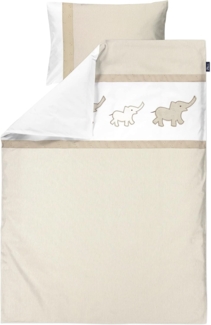 Alvi® Bettwäsche Olifant 80x80 cm