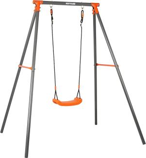 KETTLER Schaukel Single, grau/orange, 178 x 138 x 157 cm