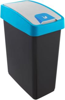 Keeeper 'Magne' Abfalleimer, Kunststoff, Blau, 25 Liter