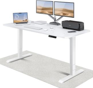 Höhenverstellbarer Schreibtisch (180 x 80 cm) - Schreibtisch Höhenverstellbar Elektrisch mit Flüsterleisem Dual-Motor & Touchscreen - Hohe Tragfähigkeit - Stehtisch von Desktronic