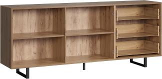 trendteam smart living SentraWO Sideboard Artisan Eiche Melamin B/H/T: 183 / 75 / 40 cm