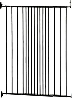 Safetots Extra Hoch Schraube ausgestattet Baby Treppe Tor, schwarz