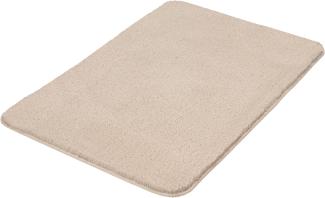 Kleine Wolke Badteppich Marco sandbeige Polyester 60 x 90 cm