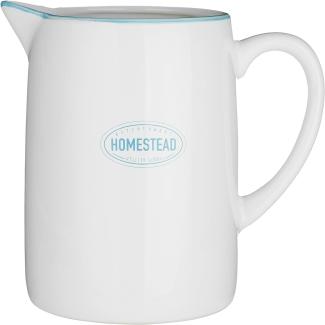 Premier Housewares Homestead Krug 1560ml, Weiß, Dolomit, 13 x 20 x 18