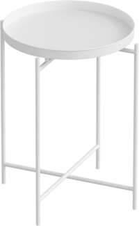 Couchtisch, 'SHB-007', 56 x 46 x 46, Weiß