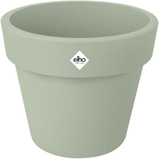 elho Green Basics Top Planter 23 - Blumentopf für Außen - Ø 23.0 x H 19.6 cm - Grün/Steingrün