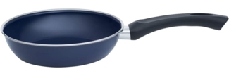 Riess 'Omas Emaillepfanne' Bratpfanne, Emaille, Kobaltblau, 20,0 cm
