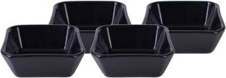 CreaTable 33960 Streat Food Streat Dip Schale, schwarz (1 Set)