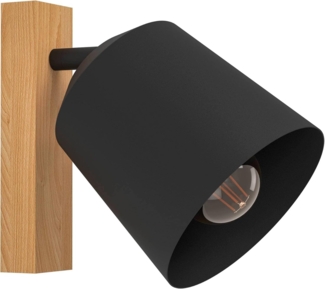 Eglo 900434 Spotleuchte COTORRO E27 1X25W braun, schwarz L:14. 5cm H:22cm dimmbar