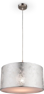 bmf-versand Hängeleuchte Hängeleuchte mit LED Pendelleuchte Esszimmer Hängelampe inkl, Stoffschirm, LED wechselbar, Warmweiß, LED Leuchtmittel