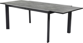 Gardissimo Gartentisch XXL Ausziehtisch PSPC 190/260x100 cm (1 Tisch, 1 Tisch), ausziehbar, wetterfest, Outdoor Esstisch