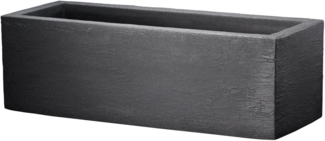 Blumentopf DEUBA 80cm Blumenkasten Pflanzkübel Pflanzenkübel Pflanzkasten braun