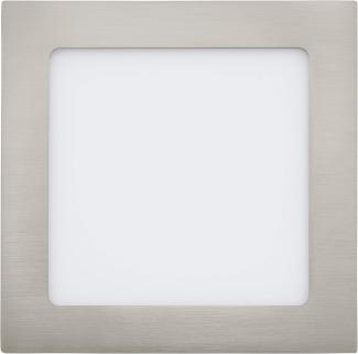 Eglo 31673 LED Einbauleuchte FUEVA 1 nickel-matt 10,9W 170x170 mm quadratisch 3000K