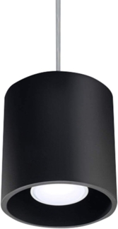 Sollux Leuchten ORBIS 1 Pendelleuchte Schwarz, SL. 0051