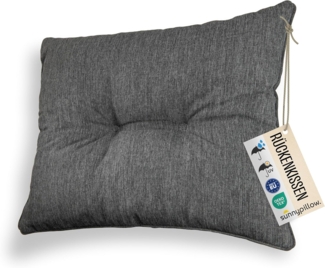 sunnypillow Stuhlkissen Gartenkissen für Gartenmöbel Rattanmöbel, Outdoor / Indoor