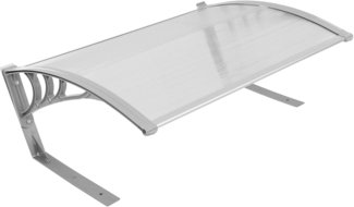 Estexo Mähroboter Garage, Kunststoff / Metall, 40 x 80 x 104 cm, Grau