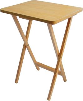 Premier Interiors Snack Tisch, Wood, 49 x 39 x 65 cm