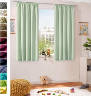 heimtexland Vorhang Dekoschal Baumwolle Fensterdeko Gardine blickdicht, Kräuselband (1 St), blickdicht, Polycotton, Natur I Kräuselband oder Schlaufen I verschiedene Größen