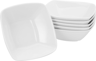 CreaTable, 12331, Serie Victoria weiss, Müslischalen 6-tlg Weiß