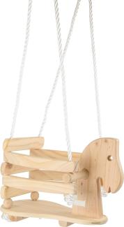 Legler small foot Kinderschaukel aus Holz Pony, ab 18 Monate, 7190