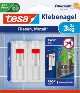 Klebenagel Fliesen verstellbar, 2 x 3 kg