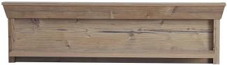 FORTE Nepal Wandpaneel, Holzwerkstoff, Braun, 122,8 x 33,8 x 24,5 cm