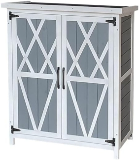 HOME DELUXE Gartenschrank aus Holz YANA - M