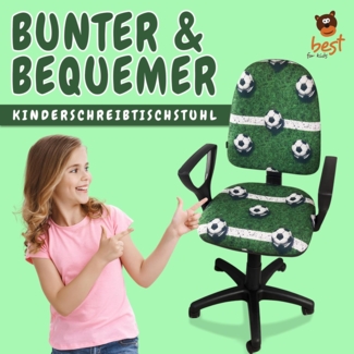 Best for Kids Schreibtischstuhl Ergo Fußball