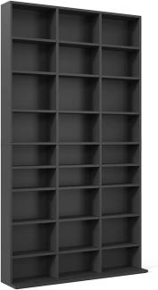 Cd-Regal Jukebox Schwarz 102 x 178 cm Vicco