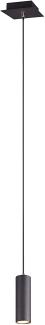 Trio Pendelleuchte MARLEY Schwarz-Matt 6x18-150cm max. 35W Design