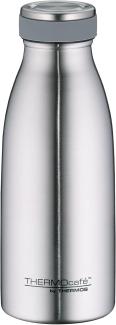 THERMOcafé by THERMOS, Borraccia termica, thermos isolante per bevande 0,35 l Mat Steel