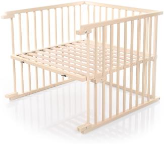 babybay Kinderbett-Umbausatz für babybay Boxspring Comfort Plus, beige lackiert