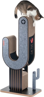 Canadian Cat Company Kratzbrett Kratzmöbel Kaktus, Kratzsäule, Kratzstamm, 50 x 30 x 104,5 cm