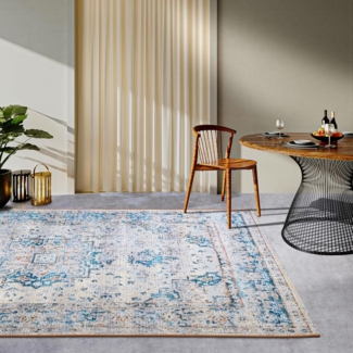 Villeroy & Boch Outdoorteppich Rene, rechteckig, Höhe: 3 mm, Outdoor, Flachgewebe, wetterfest, Balkon, Garten, Klassisch, Terrasse