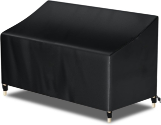 Awnic Gartenbank Abdeckung Hülle für Schutzhülle Abdeckplane Gartenbank Wasserdicht 210D 3 Sitzer 160X70X60/88cm