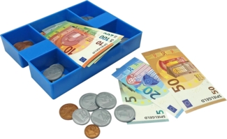 Tanner - Kaufladen - Geldkassette gefüllt mit Spielgeld