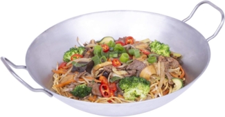 chg WOK Pfanne 30.5 cm 3,4 l silber