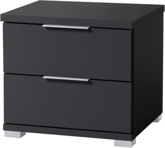 Nachtkommode NAKO 2 Schübe Schwarz