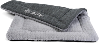 TrendPet Hundematte Hundedecke "Heaven" Grau, 100% Polyester, in 6 Größen erhältlich