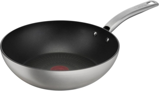 Tefal Recycle! G2911953 Rund Wok-/Bratpfanne Grau Titan 250 °C Aluminium