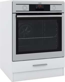 Kontor Hermsen Ofenschrank 60cm weiß