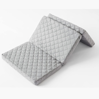 Klappmatratze Reisematratze in drei Größen 60x120 70x140 70x200 cm, grau 7 cm hoch, Faltbare Matratze Reisebett Gästebett Matratze Klappbar – für Baby Reisebett oder als Gästematratze 140x70 cm