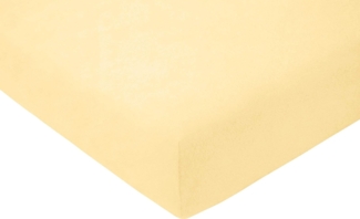 Estella Samt-Velours/Frottee Spannbettlaken Spannbetttuch 200x200 Atelier natur