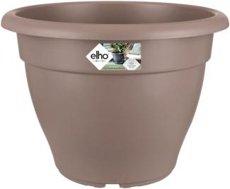 Elho Torino Campana 35 - Blumentopf - Taupe - Draußen - Ø 34 x H 25. 5 cm