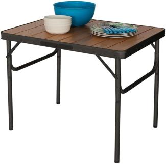 Eurotrail Arsoli Bambus Klapptisch, 60 x 45 x 58/25cm