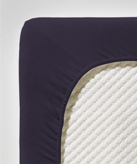 fleuresse Jersey-Elasthan Spannbettlaken Comfort 200x200 cm Lavendel