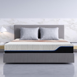 Classic Living Astralis Kühlende Gel Memory Foam Matratzen, Atmungsaktive Matratzen mit mittlerem Härtegrad | Matratze im Karton | Druckentlastender memory foam mattress 100x200, 22cm