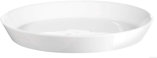 ASA Selection 250°C Essteller, Servierteller / Top Rund, Porzellan, Weiß, Ø 20 cm, 52112017