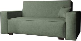 Schlafsofa Sofa Viva Duo III (Farbe: Neve 34)